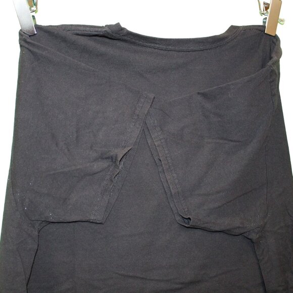 Hanes Nano-T Skeleton Graphic Tee 2XL Black Cotton Ill Just Wait Until Its Quiet - Picture 7 of 7